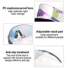 Load image into Gallery viewer, Outdoor Sports Cycling Photochromic Glasses Day And Night Dual Use HD Goggles UV400 Polarized Sunglasses
