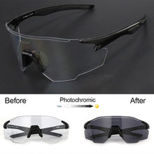 Load image into Gallery viewer, Outdoor Sports Cycling Photochromic Glasses Day And Night Dual Use HD Goggles UV400 Polarized Sunglasses
