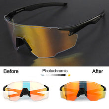 Load image into Gallery viewer, Outdoor Sports Cycling Photochromic Glasses Day And Night Dual Use HD Goggles UV400 Polarized Sunglasses

