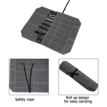 Load image into Gallery viewer, Outdoor Camping Picnic Knives Portable Roll-Up Storage Bag Household Kitchenware Wet Wax Canvas Waterproof Storage Bag
