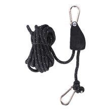 Load image into Gallery viewer, 4MM*4M Outdoor Camping Tent Wind Rope Metal Pulley Adjuster Thick High Reflective Adjustable Parachute Cord Camping Supplies
