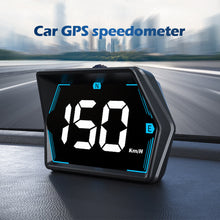 Load image into Gallery viewer, Car HUD Head Display Digital Speedometer GPS Speed Meter KMH MPH Dispaly USB for Truck Motorcycle Auto Part Accessories
