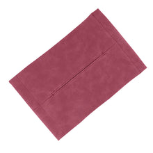 Load image into Gallery viewer, Suede Leather Car Seat Back Tissue Box Auto Armrest Box Sun Visor Hanging Tissue Box Holder Paper Towel Organizer
