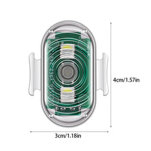 Load image into Gallery viewer, Motorcycle Strobe Light Flash Wireless Remote Control LED Anti-collision Warning Lamp Waterproof For Car Bike Bicycle
