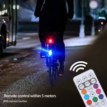 Load image into Gallery viewer, Motorcycle Strobe Light Flash Wireless Remote Control LED Anti-collision Warning Lamp Waterproof For Car Bike Bicycle
