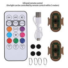Load image into Gallery viewer, Motorcycle Strobe Light Flash Wireless Remote Control LED Anti-collision Warning Lamp Waterproof For Car Bike Bicycle
