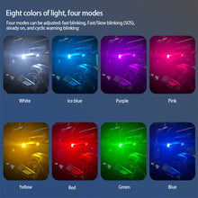 Load image into Gallery viewer, Motorcycle Strobe Light Flash Wireless Remote Control LED Anti-collision Warning Lamp Waterproof For Car Bike Bicycle

