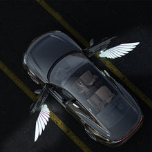Load image into Gallery viewer, 2Pcs/4Pcs Car Door Projector LED Angel Wings Courtesy Shadow Lights Wireless Lamp Accessories Vehicle
