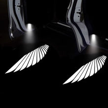 Load image into Gallery viewer, 2Pcs/4Pcs Car Door Projector LED Angel Wings Courtesy Shadow Lights Wireless Lamp Accessories Vehicle
