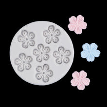 Load image into Gallery viewer, Flower Daisy Silicone Sugarcraft Mold Resin Tools Cupcake Baking Mould Fondant Cake Decorating Tools
