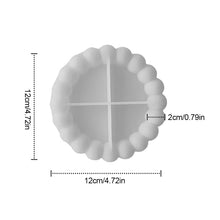 Load image into Gallery viewer, Bubble Storage Tray Silicone Mold DIY Resin Plaster Cement Gift Casting Mould Round Flower Cloud Heart Shape Coaster Home Decor
