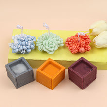 Load image into Gallery viewer, Succulent Flower Pot Silicone Mold DIY Flower Plant Gypsum Candle Making Resin Soap Mould Handmade Cement Clay Molds Home Decor
