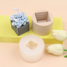 Load image into Gallery viewer, Succulent Flower Pot Silicone Mold DIY Flower Plant Gypsum Candle Making Resin Soap Mould Handmade Cement Clay Molds Home Decor
