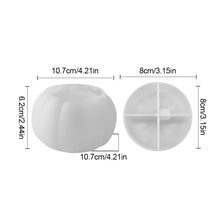 Load image into Gallery viewer, Round Candle Jar Concrete Mold DIY Handmade Fragrance Candle Wax Storage Box Cement Plaster Silicone Molds Home Craft Decoration
