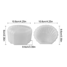 Load image into Gallery viewer, Round Candle Jar Concrete Mold DIY Handmade Fragrance Candle Wax Storage Box Cement Plaster Silicone Molds Home Craft Decoration

