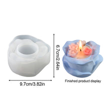 Load image into Gallery viewer, Flower Silicone Candle Mold 3D Rose Flower Craft Making Plaster Epoxy Resin Vase Casting Molds Home Decor
