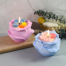 Load image into Gallery viewer, Flower Silicone Candle Mold 3D Rose Flower Craft Making Plaster Epoxy Resin Vase Casting Molds Home Decor
