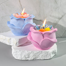 Load image into Gallery viewer, Flower Silicone Candle Mold 3D Rose Flower Craft Making Plaster Epoxy Resin Vase Casting Molds Home Decor
