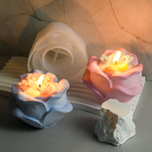 Load image into Gallery viewer, Flower Silicone Candle Mold 3D Rose Flower Craft Making Plaster Epoxy Resin Vase Casting Molds Home Decor
