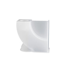 Load image into Gallery viewer, L-Shape Candle Holder Silicone Mold Crystal Mirror Epoxy Resin Mould DIY Cement Gypsum Arched Mould Candlestick Home Decor
