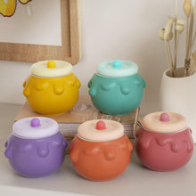 Load image into Gallery viewer, DIY Honey Jar Silicone Candle Mold Gypsum Cement Concrete Mold DIY Epoxy Resin Mold Handmade Jewelry Storage Box Home Decoration
