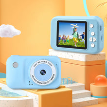 Load image into Gallery viewer, Y2 1080P Kids Digital Camera 2.4 Inch IPS Screen with Neck Strap Single Lens Mini Digital Camera Camcorder Birthday Christmas Gift
