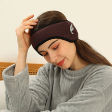 Load image into Gallery viewer, Sleep Mask Blackout For Relaxing Plush Blindfold Cotton Sleeping Blindfold For Men Women Anti-noise Earmuff
