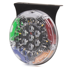 Load image into Gallery viewer, 24V Truck Tail Light Flashing LED Light Waterproof Strobe Dynamic Streaming Light Warning Lamp For Van SUV Automobiles
