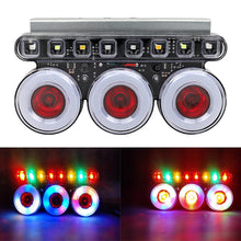 Load image into Gallery viewer, 12V-24V Flashing LED Light Waterproof Strobe Warning Lamp Seven Colors For ATV Trucks Vans SUV Auto Accessories
