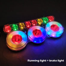 Load image into Gallery viewer, 12V-24V Flashing LED Light Waterproof Strobe Warning Lamp Seven Colors For ATV Trucks Vans SUV Auto Accessories
