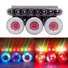 Load image into Gallery viewer, 12V-24V Flashing LED Light Waterproof Strobe Warning Lamp Seven Colors For ATV Trucks Vans SUV Auto Accessories
