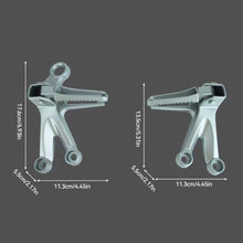 Load image into Gallery viewer, 2Pcs Aluminum Alloy Motorcycle Foot Pegs Rests Pegs Holders Motorbike Dirt Pit Bike For Suzuki Raider 150
