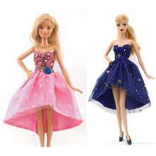 Load image into Gallery viewer, Doll Clothes Fashion Outfit Dress Compatible for 30cm Barbie Doll Accessories Christmas Birthday Toy for Girls

