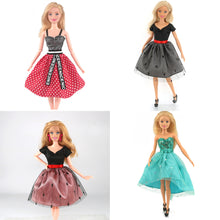 Load image into Gallery viewer, Doll Clothes Fashion Outfit Dress Compatible for 30cm Barbie Doll Accessories Christmas Birthday Toy for Girls
