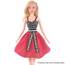 Load image into Gallery viewer, Doll Clothes Fashion Outfit Dress Compatible for 30cm Barbie Doll Accessories Christmas Birthday Toy for Girls
