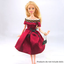 Load image into Gallery viewer, Doll Clothes Fashion Outfit Dress Compatible for 30cm Barbie Doll Accessories Christmas Birthday Toy for Girls
