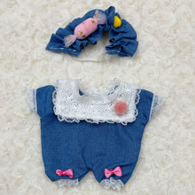 Load image into Gallery viewer, 20CM Cotton Doll Rompers Cartoon Plush Doll Replacement Outfit Princess Dress Playing House Accessories Mini Clothes
