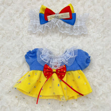 Load image into Gallery viewer, 20CM Cotton Doll Rompers Cartoon Plush Doll Replacement Outfit Princess Dress Playing House Accessories Mini Clothes
