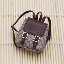 Load image into Gallery viewer, Doll Bag for Labubu Macaron Barbies Blythes and 20cm Plush Doll &amp; 1/6 BJD Canvas Backpack
