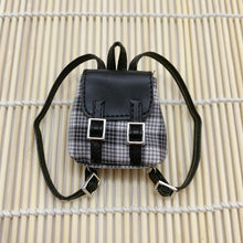 Load image into Gallery viewer, Doll Bag for Labubu Macaron Barbies Blythes and 20cm Plush Doll &amp; 1/6 BJD Canvas Backpack
