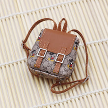 Load image into Gallery viewer, Doll Bag for Labubu Macaron Barbies Blythes and 20cm Plush Doll &amp; 1/6 BJD Canvas Backpack
