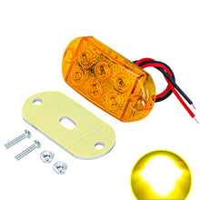 Load image into Gallery viewer, 6LED 12v-80V Truck Side Marker Lights External Lights Warning Tail Light Auto Trailer Truck Lorry Clearance Lamps
