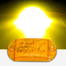 Load image into Gallery viewer, 6LED 12v-80V Truck Side Marker Lights External Lights Warning Tail Light Auto Trailer Truck Lorry Clearance Lamps
