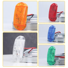 Load image into Gallery viewer, 6LED 12v-80V Truck Side Marker Lights External Lights Warning Tail Light Auto Trailer Truck Lorry Clearance Lamps
