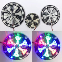 Load image into Gallery viewer, Colorful Flashing Motorcycle LED Strobe Light Flash Lamp Atmosphere Lamp Modified Lights Wheel Lights
