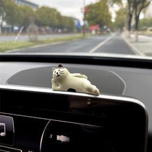 Load image into Gallery viewer, Cute Cat Car Dashboard Ornaments Gifts Car Center Console Decoration Auto Interior Accessories for Woman
