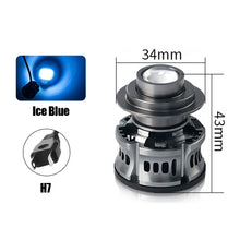 Load image into Gallery viewer, 12V H7 H11 H8 H9 9006 HB4 Car Lens Headlight Led Fog Light Bulb LED Fog Lamp White Yellow Ice Blue Turbo Fog Light
