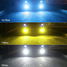 Load image into Gallery viewer, 12V H7 H11 H8 H9 9006 HB4 Car Lens Headlight Led Fog Light Bulb LED Fog Lamp White Yellow Ice Blue Turbo Fog Light
