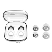 Load image into Gallery viewer, Noise Reduction Sound Insulation Silicone Earplugs for Business Trips Travel Portable Sleep Washable Soundproof Earplugs
