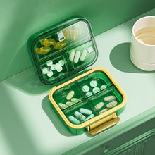 Load image into Gallery viewer, Portable Waterproof Sealed Medicine Box Pills Transparent Medicine Box Pill Tablet Storage Box Medicine Storage Box
